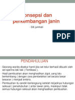 Konsepsi Dan Perkembangan Janin