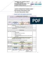Jadwal Survei Akreditasi SNARS Edisi 1 RSUD Semitau Kab Kapuas Hulu PDF