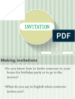 Invitation