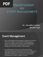 Event Management