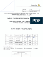 S EP GE00 1360 0037 - Strainer Data Sheet