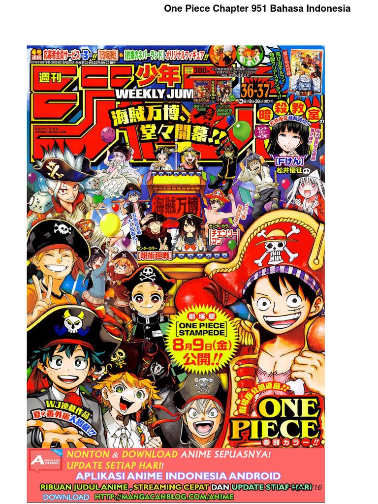 One Piece Chapter 951 Bahasa Indonesia