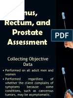 Anus, Rectum, and Prostate Assessment