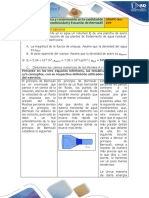 Ejercicio Hidrostática y Conservación en La Cantidad de Flujo