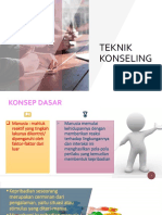 Teknik Konseling