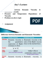 04 - Temperature and Pressure Dependency For Viscosity