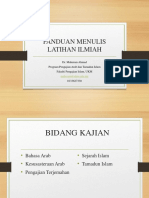 Panduan Latihan Ilmiah