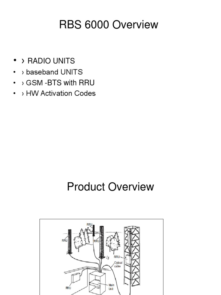 RBS6000 PDF Radio Power Supply