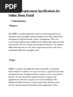 Online Music Portal