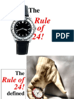 Time Management..the - Rule of 24