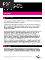 CHK 232 Understanding Organisational Culture PDF