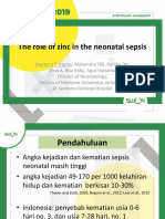 Martono Tri Utomo - The Role of Zinc in The Neonatal Sepsis