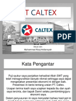 Ekonomi PT Caltex