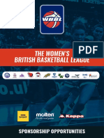 WBBL Sponsorship Brochure