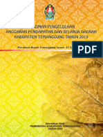 Pedoman Pengelolaan Apbd Kab Temanggung Tahun 2019 PDF
