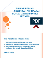 4 Prinsip Pertolongan Peksos Hiv