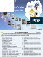 The Art of Meter Testing On Site 2019