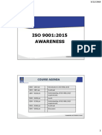 Awareness Programme ISO 9001