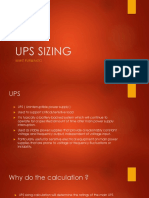 UPS Sizing
