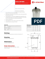 6091 Automatic Airventvalve Datasheet