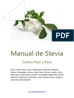 Cultivo Stevia Rebaudiana Bertoni PDF