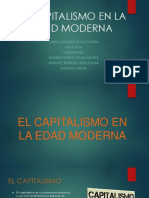 El Capitalismo en La Edad Moderna