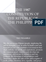 THE 1987 Constitution of The Republic of The Philippines