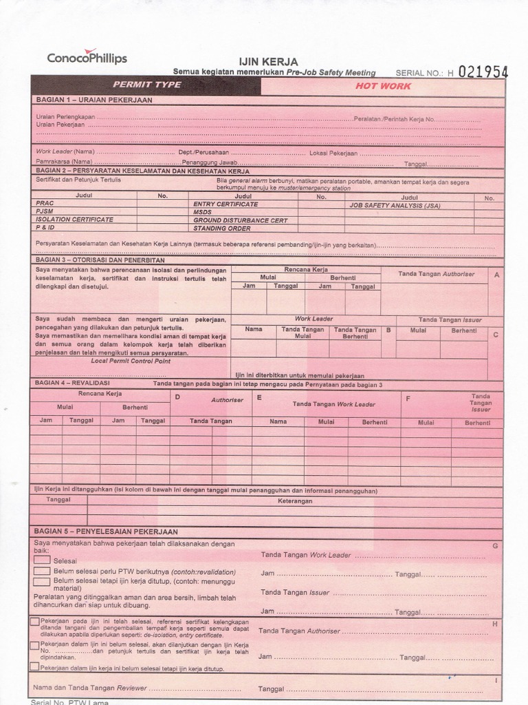 PTW Sample | PDF