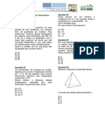 Diagnóstico 9º Ano Matemática 