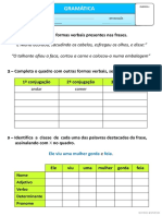 Exercícios Gramaticais VI PDF