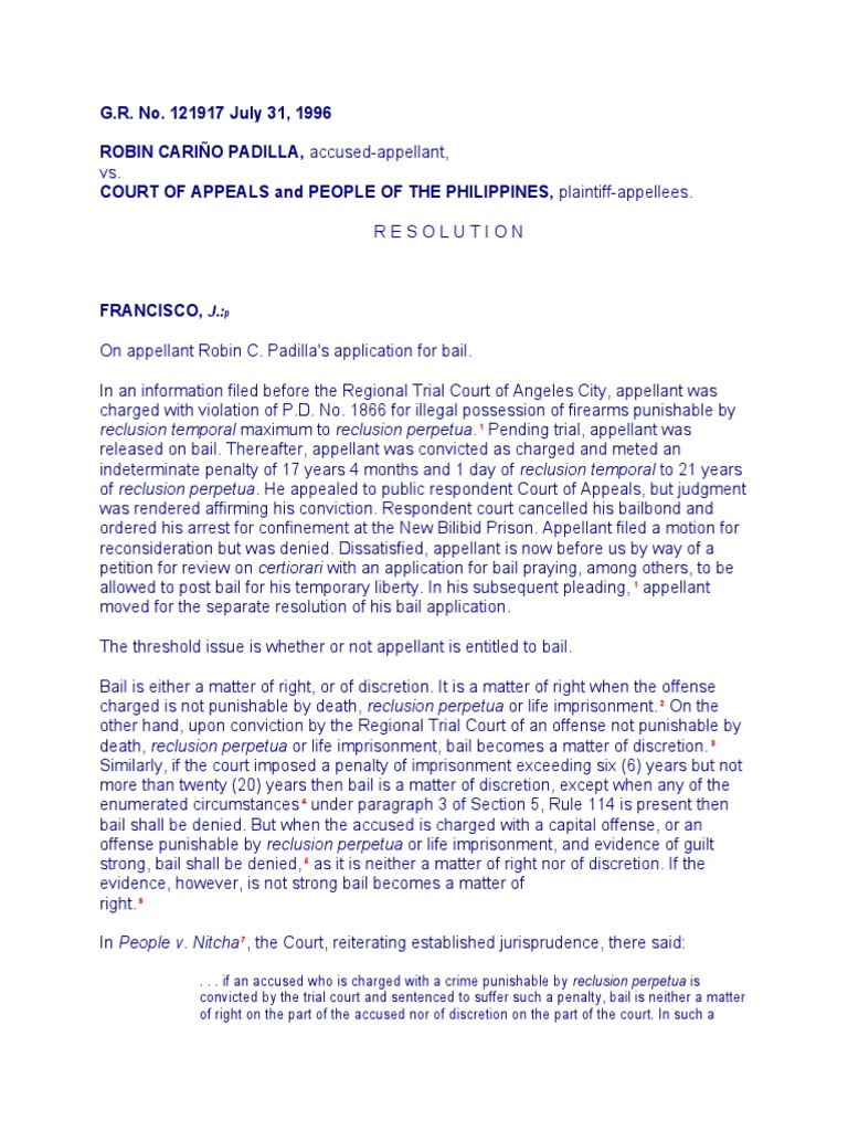 Garcia Padilla V. Enrile Case Digest