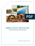 Irrigation Methods