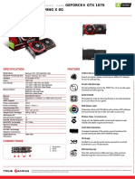 Msi Geforce GTX 1070 Gaming X 8g Datasheet