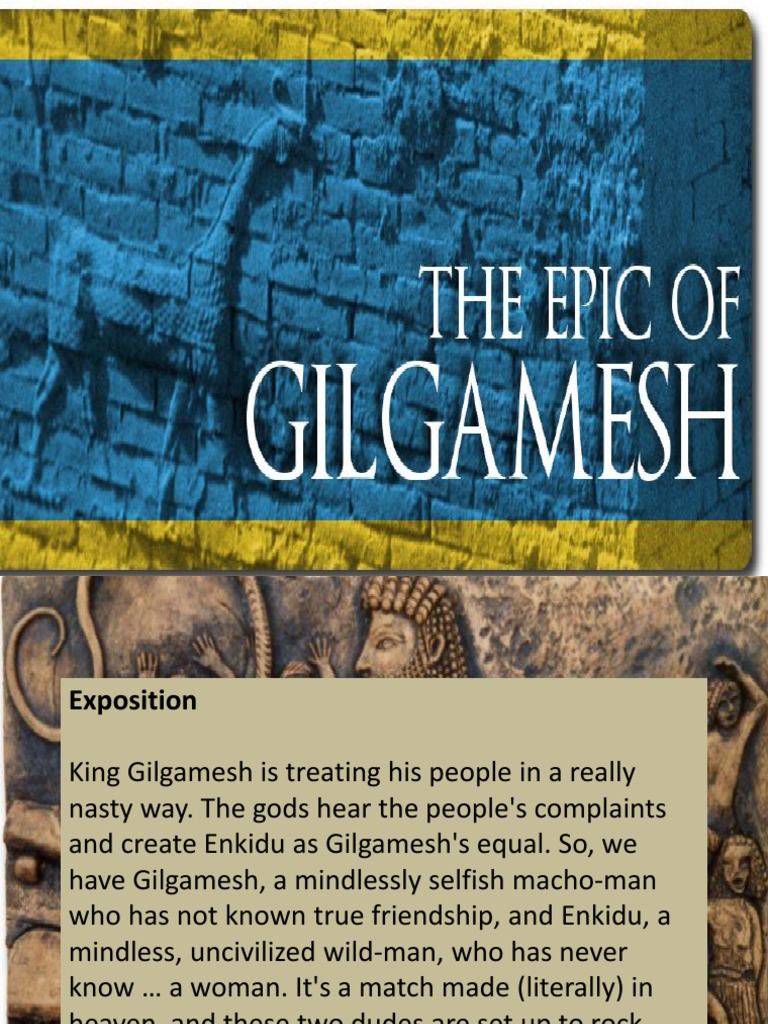 Of Epic of Gilgamesh Plot PDF Epic Of Gilgamesh Mesopotamian