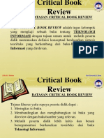 Tugas TIK Kelas XII (Critical Book Review)