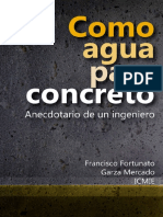 Como Agua para Concreto - Anecdo - Francisco Fortunato Garza Merca