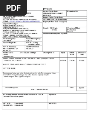Sample Invoice
