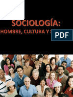 Hombre, Cultura y Sociedad Sociol.