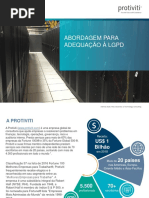 Abordagem para Adequação da LGPD