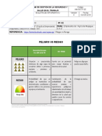 BOLETINES 02 - Peligro Vs Riesgo