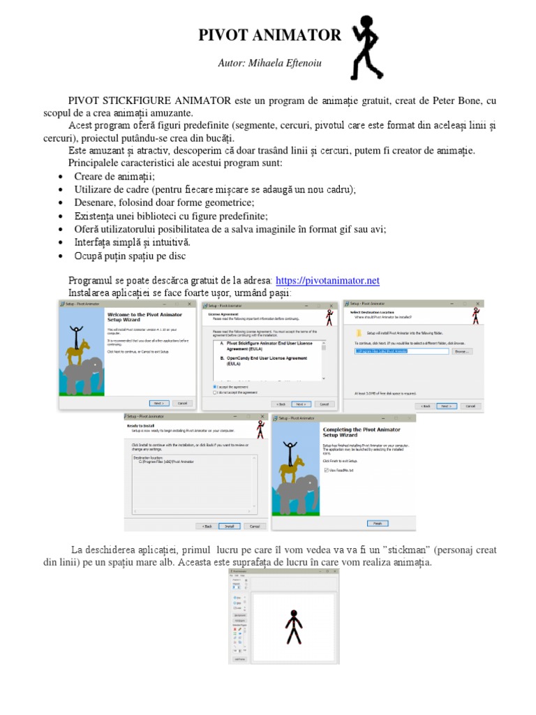 Pivot Stickfigure Animator | PDF