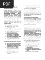 Governance Practices and Regulation Corporate Social Reponsibilities and Development of Boards