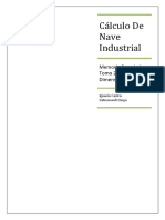 Trabajo de Estructuras Metalicas Calculo de La Nave PDF