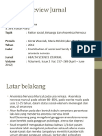 Review Jurnal BIO - Psi - Anoreksia Nervosa