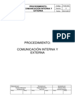 P-SIG-003 Comunicación Interna y Externa 2019.docx