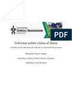 Informe Sobre Visita Al Sena