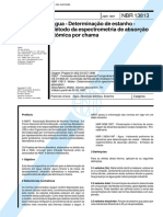 ABNT - DETERMINAÇÃO DE Estanho PDF