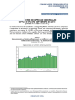 Indicadores de Empresas Comerciales Inegi