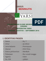 Case Meningitis