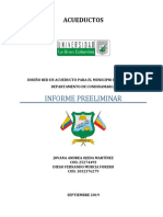 Informe Diseño de Acueducto Chipaque